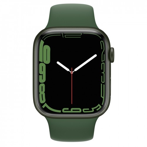 Apple Watch Series 7 45mm Aluminium GPS - Green (Atjaunināts, stāvoklis Ļoti labi) image 1