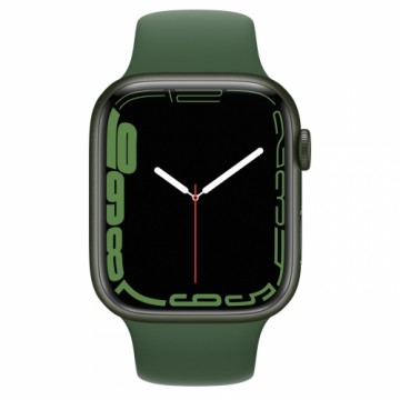Apple Watch Series 7 45mm Aluminium GPS - Green (Atjaunināts, stāvoklis Ļoti labi)
