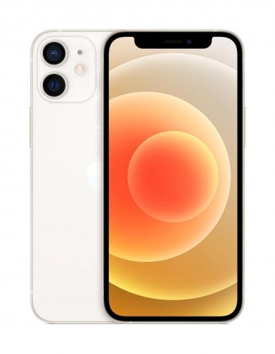 Apple iPhone 12 Mini 256GB - White (Atjaunināts, stāvoklis kā jauns) image 1