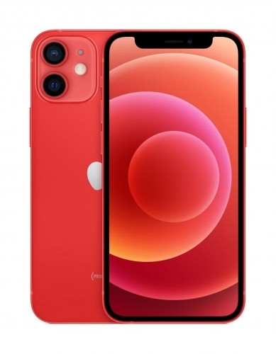 Apple iPhone 12 64GB - Red (Atjaunināts, stāvoklis kā jauns) image 1