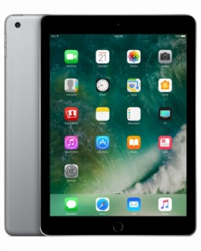 Apple iPad 5 9.7" 128GB WiFi - Space Gray (Atjaunināts, stāvoklis Ļoti labi)