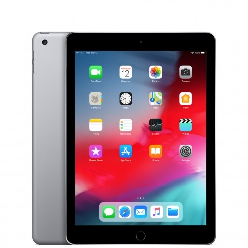 Apple iPad 6 9.7" 128GB WiFi - Space Gray (Atjaunināts, stāvoklis Ļoti labi) image 1