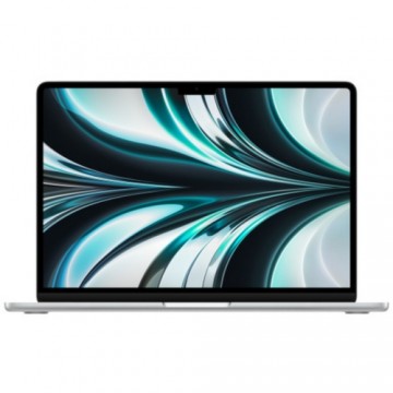 Apple MacBook Air 2022 Retina 13" - M2 / 8GB / 512GB SSD - Silver (Atjaunināts, stāvoklis kā jauns)