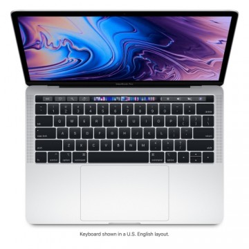 Apple MacBook Pro 2019 Retina 13" 2xUSB-C - Core i5 1.4GHz / 8GB / 128GB SSD - Silver (Atjaunināts, stāvoklis kā jauns)