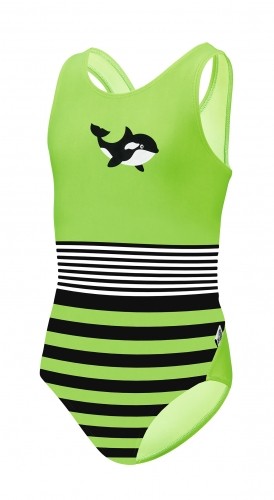 Swimsuit for girls BECO UV SEALIFE 810 80 152 green/black image 1