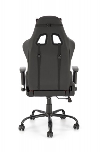 Halmar DRAKE chair, red / black image 4