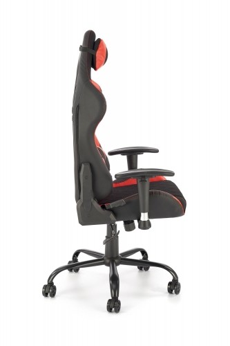Halmar DRAKE chair, red / black image 5