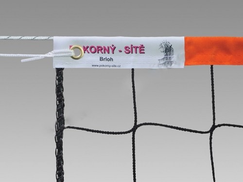 Pokorny Site Beach volleyball net POKORNY Econom 8,5x1m, 2,5mm, with galvanized steel cord image 1