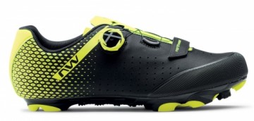Velo apavi Northwave Origin Plus 2 MTB XC black-yellow fluo-44