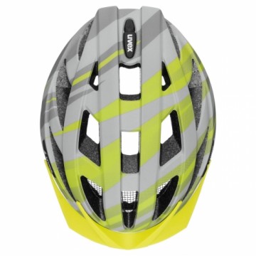 Velo ķivere Uvex Air wing cc grey-lime mat-52-57CM