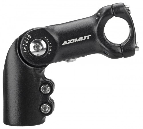 Azimut Det Stūres iznesumi Azimut Ahead Extension adjustable 25.4x28.6mm 105mm black (1015) image 1