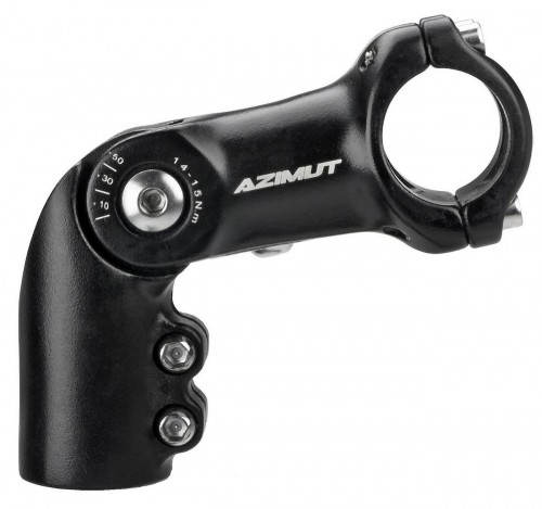 Azimut Det Stūres iznesumi Azimut Ahead Extension adjustable 31.8x28.6mm 105mm black (1014) image 1