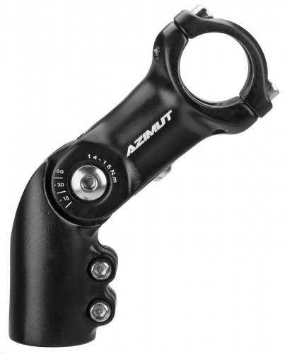 Azimut Det Stūres iznesumi Azimut Ahead Extension adjustable 31.8x28.6mm 105mm black (1014) image 2
