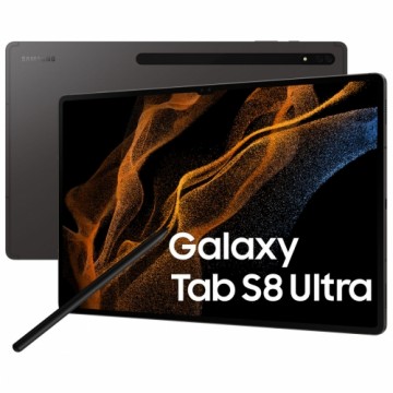 Planšete Samsung TAB S8 ULTRA SM-X900 Qualcomm Snapdragon 8 Gen 1 Pelēks 256 GB