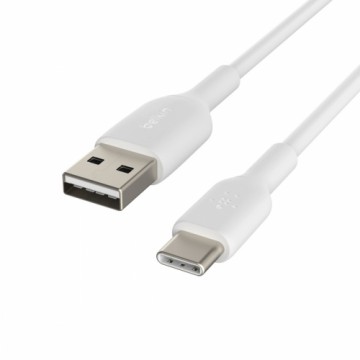 USB-C Cable to USB Belkin CAB001BT0MWH Balts 15 cm