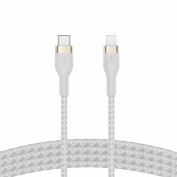 USB-C uz Lightning Kabelis Belkin CAA011BT1MWH 1 m Balts