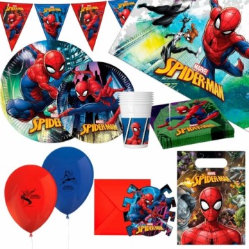 Набор предметов для вечеринки Spiderman 66 Предметы