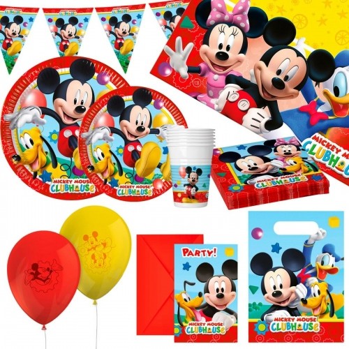 Ballītes Krājumu Komplekts Mickey Mouse 66 Daudzums image 1