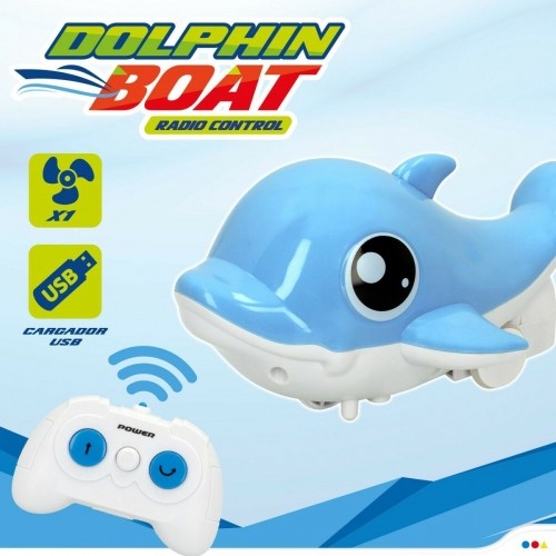 Radio controlled boat Colorbaby Delfīns (2 gb.) image 3