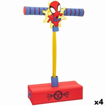 Пого-прыгалка Spiderman Красный Детский 3D (4 штук)