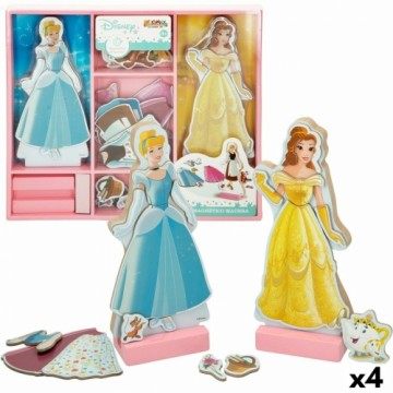 Figūras Princesses Disney 9 x 20,5 x 1,2 cm 45 Daudzums 4 gb.
