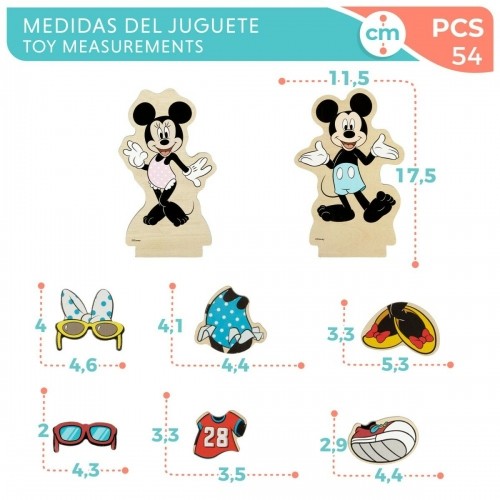 Figūras Disney 11,5 x 17,5 x 1,2 cm 4 gb. 54 Daudzums image 2