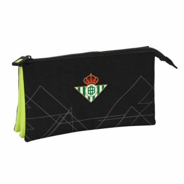 Real Betis BalompiÉ Trīsvietīgs futrālis Real Betis Balompié Melns Kaļķi 22 x 12 x 3 cm