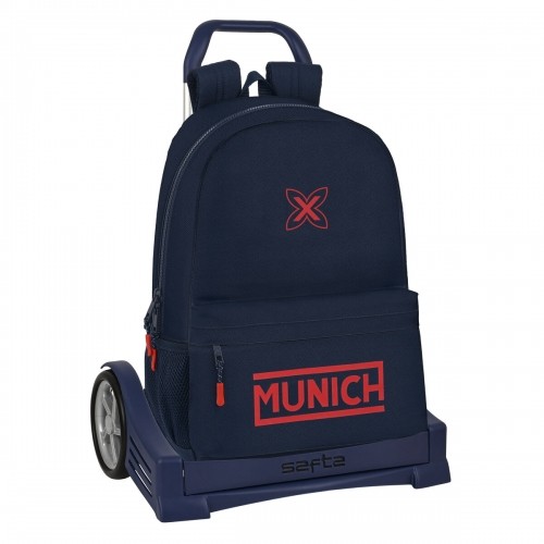 Школьный рюкзак с колесиками Munich Flash Тёмно Синий 30 x 46 x 14 cm image 1