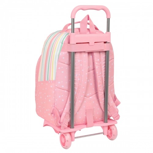 Школьный рюкзак с колесиками BlackFit8 Globitos Розовый 32 x 42 x 15 cm image 2