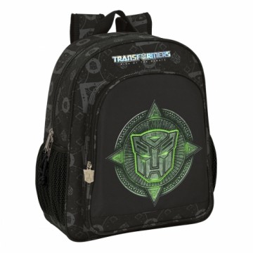 Школьный рюкзак Transformers 32 x 38 x 12 cm Чёрный