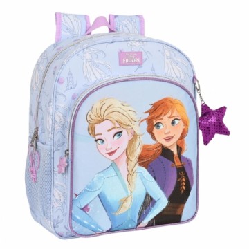 Школьный рюкзак Frozen Believe 32 x 38 x 12 cm Лиловый