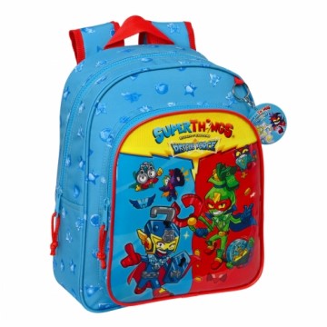 Школьный рюкзак SuperThings Rescue force 27 x 33 x 10 cm Синий