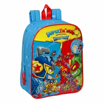 Школьный рюкзак SuperThings Rescue force Синий 22 x 27 x 10 cm