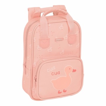 Школьный рюкзак Safta Patito 20 x 28 x 8 cm Розовый