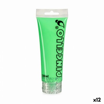 Pincello Акриловая краска Neon Зеленый 120 ml (12 штук)
