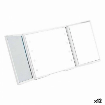 Berilo Карманное зеркало Белый LED Свет 1,5 x 9,5 x 11,5 cm (12 штук)