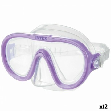 Очки для сноркелинга Intex Sea Scan Фиолетовый (12 штук)