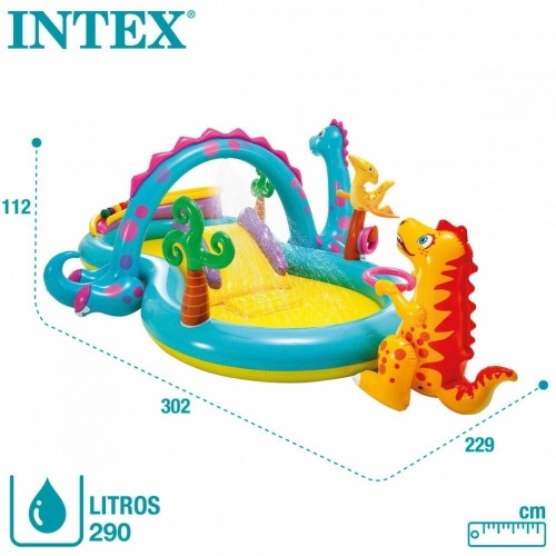 Детские надувное кресло Intex   динозавры Игровая площадка 302 x 112 x 229 cm 280 L image 2