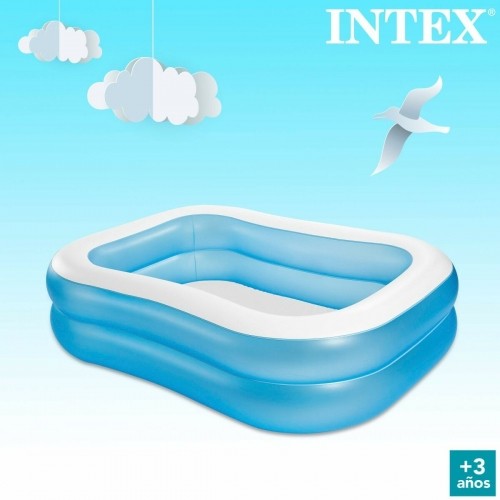 Надувной бассейн Intex Синий Белый 203 x 48 x 152 cm 540 L (3 штук) image 2