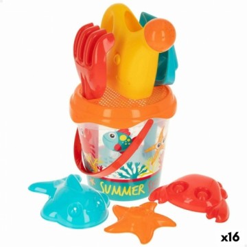 Набор пляжных игрушек Colorbaby полипропилен (16 штук)