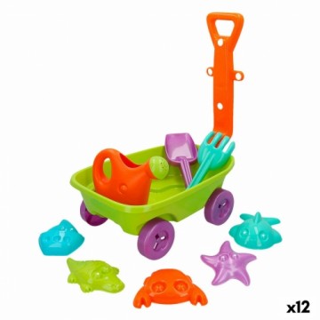 Набор пляжных игрушек Colorbaby курган полипропилен (12 штук)