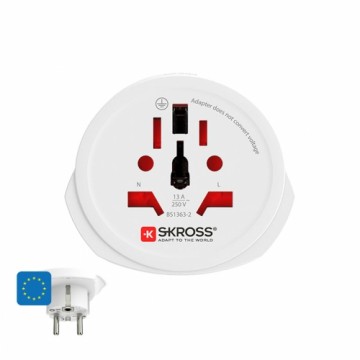 Электрический адаптер Skross 1500211-E Европейская Международный