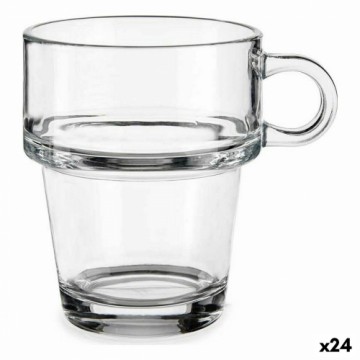 Vivalto Чашка Штабелируемые Прозрачный Cтекло 270 ml (24 штук)
