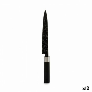 Kinvara Кухонный нож Мрамор 3,5 x 33,3 x 2,2 cm Серебристый Чёрный Нержавеющая сталь Пластик (12 штук)