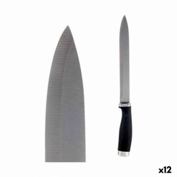 Kinvara Кухонный нож 3,5 x 33 x 2 cm Серебристый Чёрный Нержавеющая сталь Пластик (12 штук)