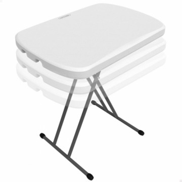 Вспомогательный стол Lifetime Белый 66 x 71 x 46 cm Сталь HDPE