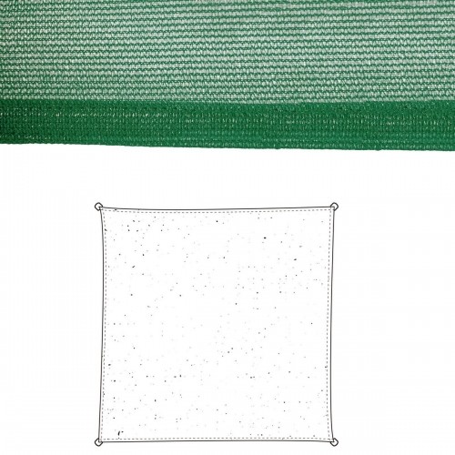 Bigbuy Home Drāna Audekla Nojume Polietilēns Zaļš 3 x 3 cm image 1