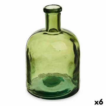 Gift Decor Pudele Dekors Platums 15 x 23,5 x 15 cm Zaļš (6 gb.)