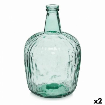 Gift Decor бутылка Лучи Декор 14 x 44 x 13 cm Прозрачный (2 штук)