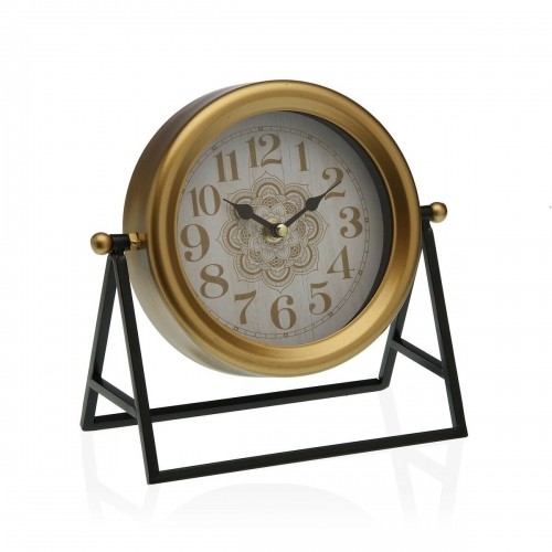 Настольные часы Versa Zieds Bronza 11 x 15 x 15 cm Metāls image 1